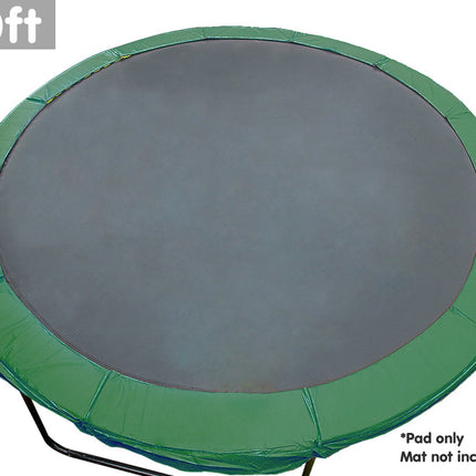 Kahuna 10ft Trampoline Replacement Spring Pad Round Cover - Green