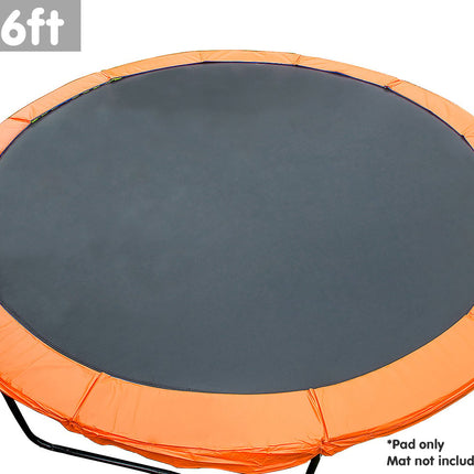 Kahuna 16ft Trampoline Replacement Pad Round - Orange