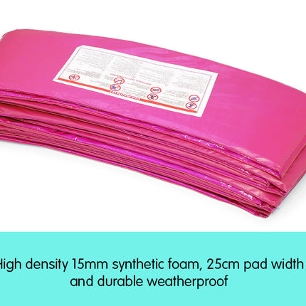 Kahuna 16ft Trampoline Replacement Pad Round - Pink