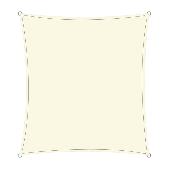 Wallaroo Waterproof Outdoor Shade Sail Sun Cloth Square 2.5x2.5M