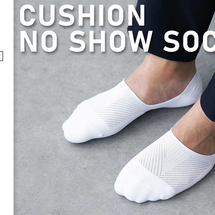 3X Rexy Cushion No Show Ankle Socks Large Non-Slip Breathable WHITE