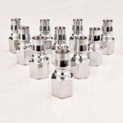 10X 1/4" Nitto Type Male Air Coupling Coupler Fitting Connector 4 x 2.5cm