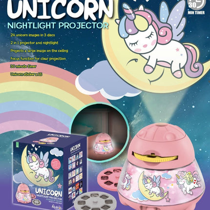 Unicorn Dreamy Sky Night Light Projector - Kids STEAM Toy