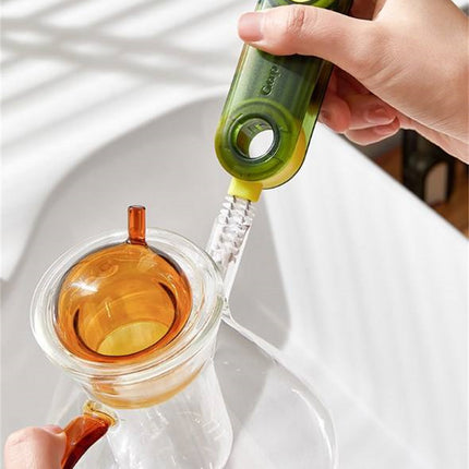 Cleanix Multi-purpose Cup Cleaning Brush Three-in-one Gap Cup Brush Cleaning Tool