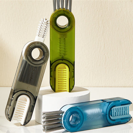 Cleanix Multi-purpose Cup Cleaning Brush Three-in-one Gap Cup Brush Cleaning Tool