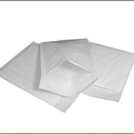 25 Piece Pack -360x300mm White Bubble Padded Bag Post Courier Shipping Mailer Envelope