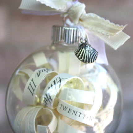 24 Bulk Buy Pack of Glass Bauble 6cm Diameter Round Clear with Silver Cap - table or tree centrepice personal memory theme craft gift
