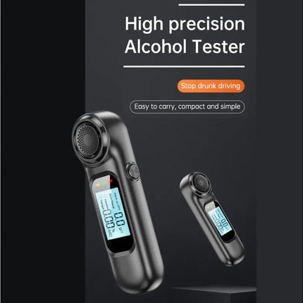 Breathalyser Breathtester Tester Alcohol Digital Personal Drink Mini Handbag Car - FREE POST