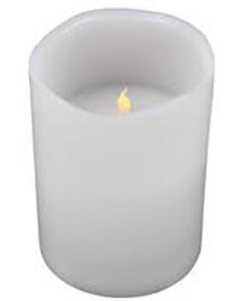 25 Pcs LED Block Pillar Candle White Flameless Safe Indoor Battery Power Party Home Decor Wedding Xmas Table Centrepiece