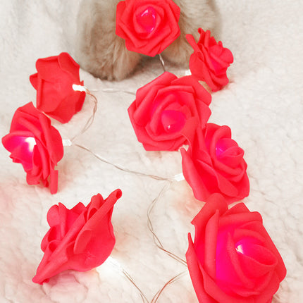 Red Rose battery string fairy light - party night light wedding decoration