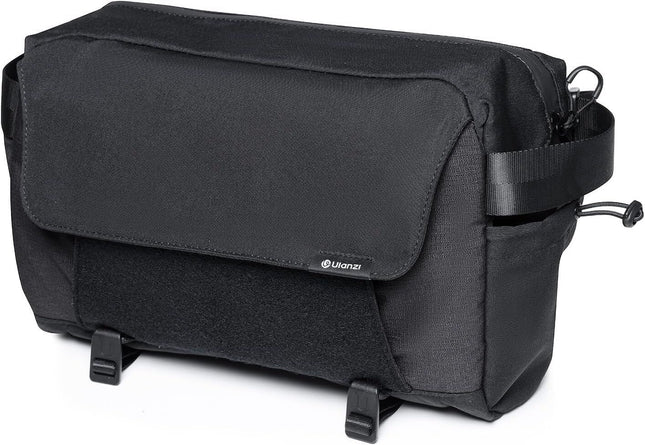 ULANZI BP11 8L Camera Sling Bag with Tripod Holder for Men Women, Lightweight Splash-proof DSLR/Mirrorless Anti-Theft Crossbody Bag for Travel Hiking Photography Customizable Front Pocket Camera Bag