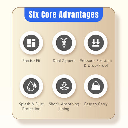 STARTRC Flip Drone Case for DJI Flip Fly More Combo,Portable PU Leather Shoulder Bag Can Organizes RC2/RC-N3 Remote, 7 Original Batteries, Charging Hub, 65W Charger, Flip Drone and Other Accessories