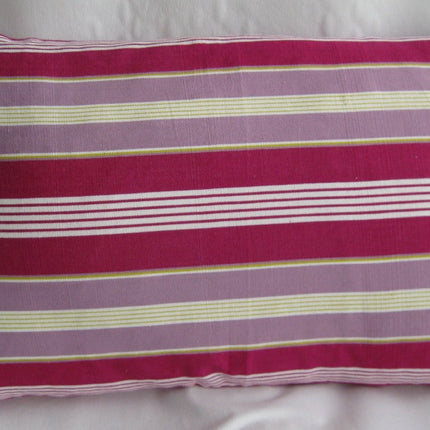Pack of 4 Coste Fuchsia 35x70cm Multicoloured Striped Cushion Cover