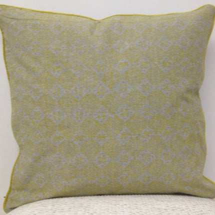 Pack of 4 Azuk Mustard Yellow & Grey 50cm x 50cm Cushion Covers