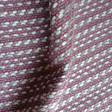 Pack of 4 Fern Rose Soft Pink & White 50x50cm Cushion Covers. Made In Europe.