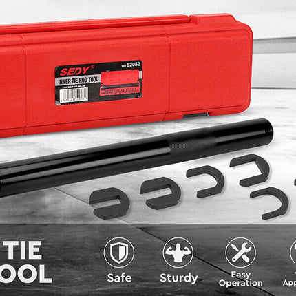 SEDY Inner Tie Rod Removal Tool Kit 1/2 Inch Drive Tube Inner Tie Rods Vehicle