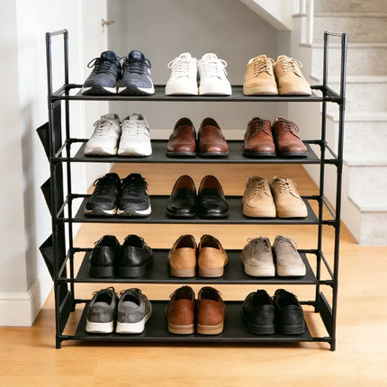 SEDY 5-Tier Shoe Rack Storage Organizer Shelves for 20–25 Pairs Bedroom Garage
