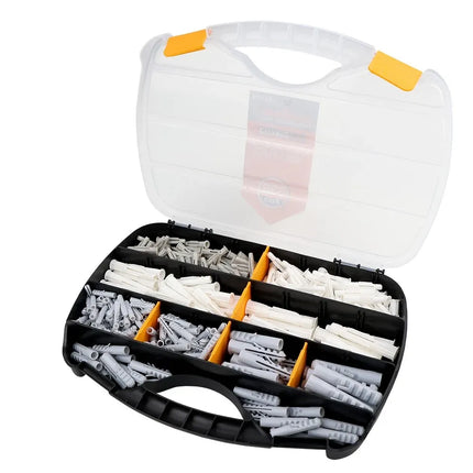 332-Pieces Self-Drywall Dilling Anchors Screws Wall Screws Drilling Required