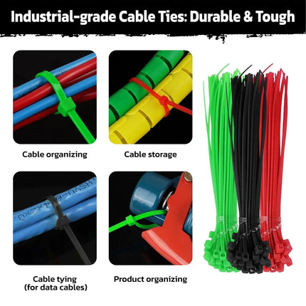 HORUSDY 308PCS Crimp Terminals Kit Ring Spade Butt Connector Set for Wiring