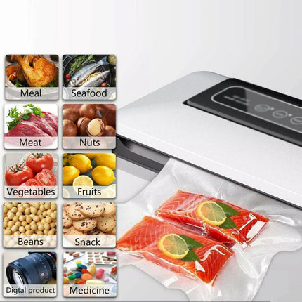 100pcs Vacuum Food Sealer Bags Precut BPA Free Commercial Grade Storage Saver - 32x45cm
