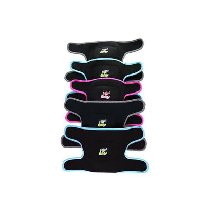 S Size Kid Knee Pad Crash Proof Antislip Basketball Dance Skating Protector - Black+Blue