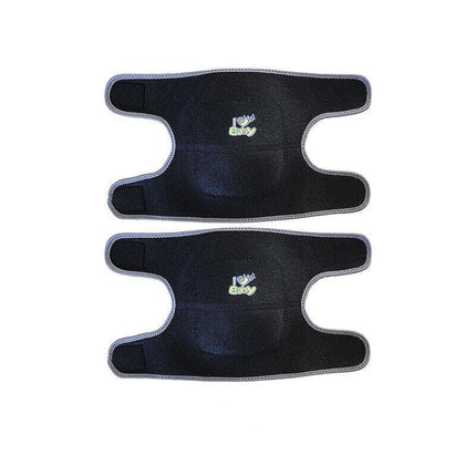 S Size Kid Knee Pad Crash Proof Antislip Basketball Dance Skating Protector - Black+Blue