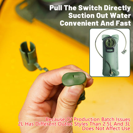 Hydration Bladder Water Bag 2L 2.5L 3L Outdoor Hiking Camping Cycling Pack - 2L