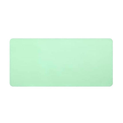 Large Leather Gaming Mouse Pad Waterproof Desk Keyboard Mat 120 x 60cm - Light Green