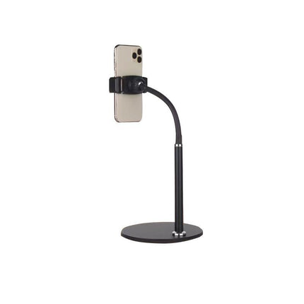 Adjustable Floor/Desk Stand Bed Lazy Mount Holder Arm Bracket For Phone Tablet - Floor Stand (175cm&Black)
