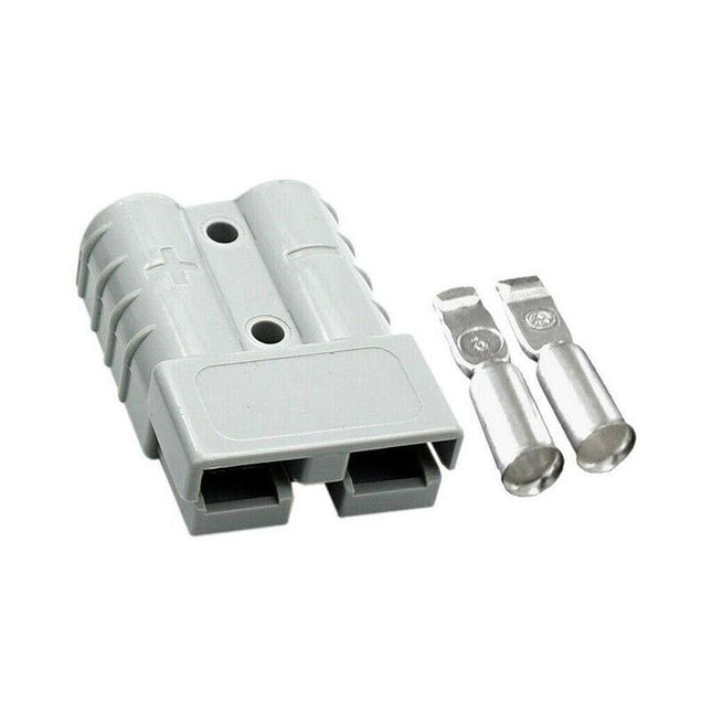10PCS Anderson Style Plug 50A 12V 24V DC Connectors for Solar 4WD Battery Systems