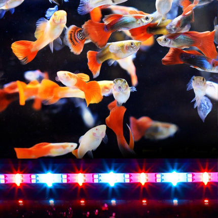 Aquarium Fish Tank Light LED Waterproof Full Spectrum Aqua Lamp RGB - 97cm 158Led