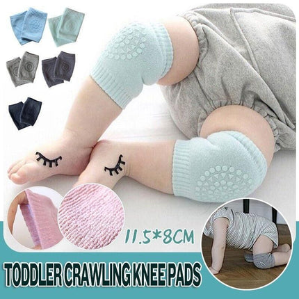 Crawling Knee Pads Protective Cushion Protector Legs Warmer - Light Grey