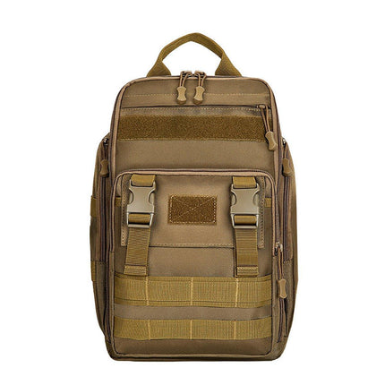 Fishing Tackle Backpack Storage Bag Shoulder Fishing Gear Bags Outdoor Backpack - Night Camouflage
