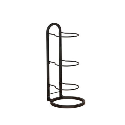 3/4Tier Basketball Stand Ball Organizer Storage Rack Basketball Equipment Holder - Black-4 Layers