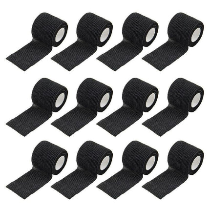 12× Multi-Size Self-Adhesive Cohesive Pet Bandage Wraps - 12PCS(10CM*4.5M)