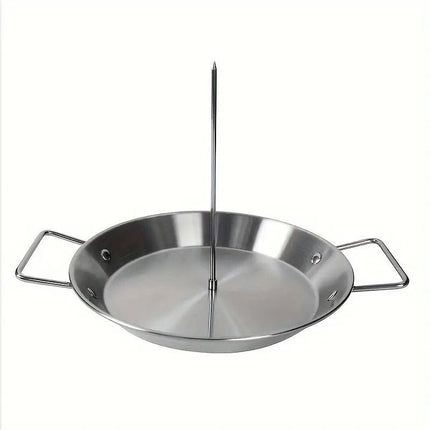 Stainless Steel Vertical Skewer Grill Pan Barbecue Kebab Rack Grill Cooking Tool