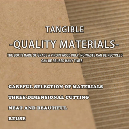 50pcs Corrugated Cardboard Sheets Express Carton Spacer Gasket Packing Material - 21x30cm