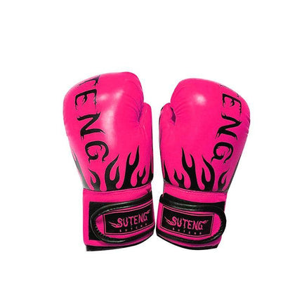 2PCS PU Boxing Training Gloves for Young Beginners Suitable for Ages 3-12 - Green