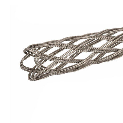 Stainless Steel Cable Pulling Sock Wire Grip Tool for NBN Telstra Ducting 6 Sizes - Yellow(20-25MM)