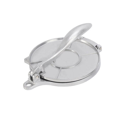 16/20cm Premium Tortilla Press Flat Bread Maker Taco Roti Chapati Health Food - Silver-20cm