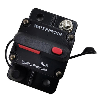Waterproof Car Circuit Breaker Fuse Reset 30-300A AMP 12V-48V DC Car Boat IP67 - 30A