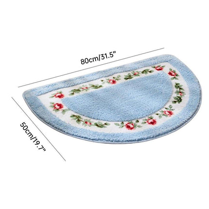 Non Slip Entry Mat Indoor Outdoor Mat Washable Foot Mat Foyer Bedroom - Khaki