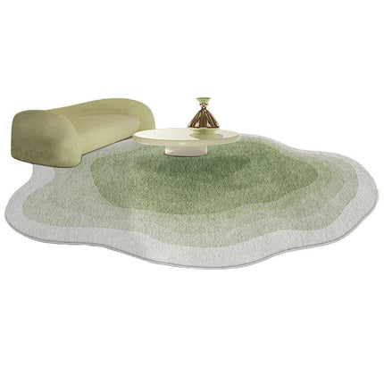 Shaped Cashmere Carpet Living Room Full Blanket Cloakroom Dressing Table - Purple