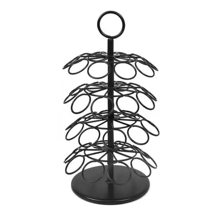 Coffee Capsule Organizer 360 Degree Rotating Holder Rack for 40 Pods Storage
