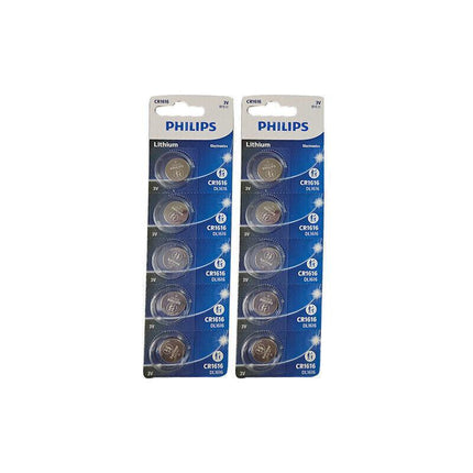 5-20Pcs Philips Cr1220 Cr1616 Cr1620 Cr1632 Cr2016 Cr2025 Cr2032 Button Battery - CR2016-20PCS