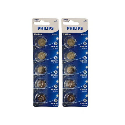 5-20Pcs Philips Cr1220 Cr1616 Cr1620 Cr1632 Cr2016 Cr2025 Cr2032 Button Battery - CR2016-20PCS