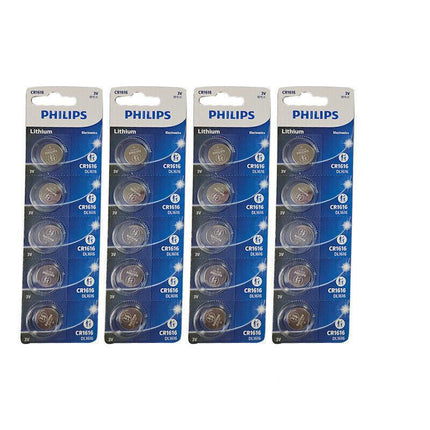 5-20Pcs Philips Cr1220 Cr1616 Cr1620 Cr1632 Cr2016 Cr2025 Cr2032 Button Battery - CR2025-20PCS