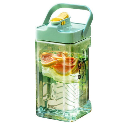 Large Capacity 3.5L Cold Water Kettle Home Use Beverage Dispenser Jug Mug - White