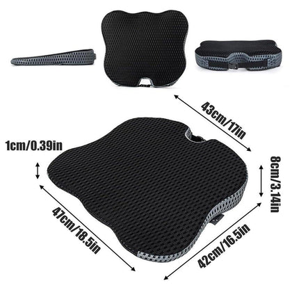 Universal Memory Foam Seat Cushion for Car Office and Home Chair Use