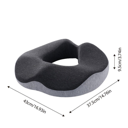 Memory Foam Seat Cushion Breathable Comfort Pad for Office Chair